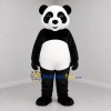 Custom Black and White Panda Mascot Costume Adult Full Body Suit for Zoo Events