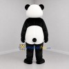 Custom Black and White Panda Mascot Costume Adult Full Body Suit for Zoo Events