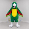 Custom Green and Yellow Parrot Mascot Costume Adult Full Body Suit for Tropical Events