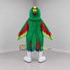 Custom Green and Yellow Parrot Mascot Costume Adult Full Body Suit for Tropical Events