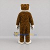 Custom Brown and White Tiger Mascot Costume Adult Full Body Suit for Wildlife Events