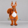 Custom Orange and White Squirrel Mascot Costume Adult Full Body Suit for Nature Events Custom Orange and White Squirrel Mascot Costume Adult Full Body Suit for Nature Events