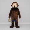 Custom Brown Otter Mascot Costume Adult Full Body Suit for Wildlife Events