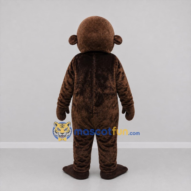 Custom Brown Otter Mascot Costume Adult Full Body Suit for Wildlife Events