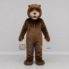 Custom Brown Otter Mascot Costume Adult Full Body Suit for Wildlife Events