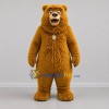 Custom Brown Bear Mascot Costume Adult Full Body Suit for Wildlife Events