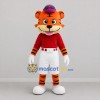 Custom Orange and Black Tiger Mascot Costume Adult Full Body Suit for Summer Events