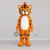 Custom Orange and White Tiger Mascot Costume Adult Full Body Suit for Zoo Events