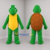 Custom Green and Yellow Turtle Mascot Costume Adult Full Body Suit for Nature Events