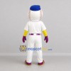 Custom White and Purple Baseball Mascot Costume Adult Full Body Suit for Baseball Games