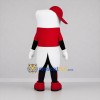 Custom White and Red Tooth Mascot Costume Adult Full Body Suit for Dental Events