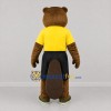 Custom Brown and Yellow Beaver Mascot Costume Adult Full Body Suit for Nature Events