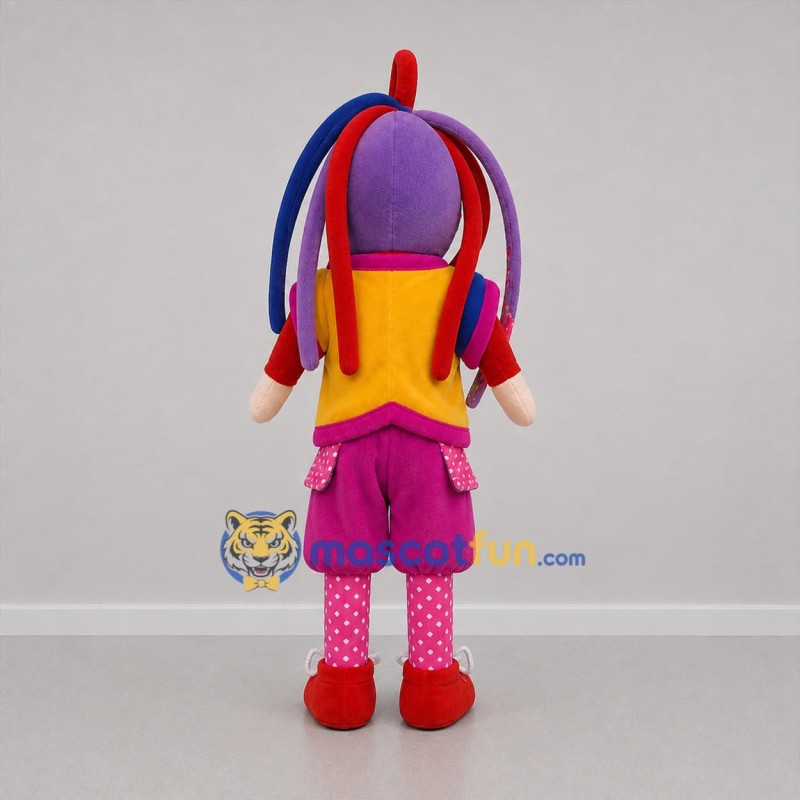 Custom Multicolor Rag Doll Mascot Costume Adult Full Body Suit for Children's Events