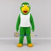 Custom Green and Yellow Parrot Mascot Costume Adult Full Body Suit for Tropical Events