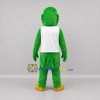 Custom Green and Yellow Parrot Mascot Costume Adult Full Body Suit for Tropical Events