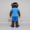 Custom Brown and Blue Snorkeling Monkey Mascot Costume Adult Full Body Suit for Summer Events