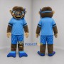 Custom Brown and Blue Snorkeling Monkey Mascot Costume Adult Full Body Suit for Summer Events