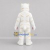 Custom White and Cream Tiger Mascot Costume Adult Full Body Suit for Wildlife Events