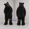 Custom Black Bear Mascot Costume Adult Full Body Suit for Wildlife Events