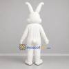 Custom White Rabbit Mascot Costume Adult Full Body Suit for Easter Events