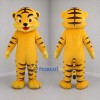 Custom Yellow and Brown Tiger Mascot Costume Adult Full Body Suit for Zoo Events