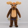 Custom Brown Moose Mascot Costume Adult Full Body Suit for Nature Events