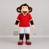 Custom Brown and Red Monkey Mascot Costume Adult Full Body Suit for Sports Events