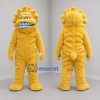 Custom Yellow Furry Monster Mascot Costume Adult Full Body Suit for Halloween Events