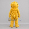 Custom Yellow Furry Monster Mascot Costume Adult Full Body Suit for Halloween Events