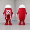 Custom Red and White Sneaker Mascot Costume Adult Full Body Suit for Retail Promotions