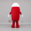 Custom Red and White Sneaker Mascot Costume Adult Full Body Suit for Retail Promotions