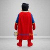 Custom Blue and Red Superhero Mascot Costume Adult Full Body Suit for Costume Parties