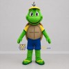 Custom Green and Brown Turtle Mascot Costume Adult Full Body Suit for Summer Events