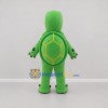 Custom Green and Yellow Turtle Mascot Costume Adult Full Body Suit for Nature Events