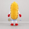 Custom Yellow and Brown Potato Mascot Costume Adult Full Body Suit for Food Promotions