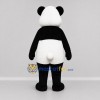 Custom Black and White Panda Mascot Costume Adult Full Body Suit for Zoo Events