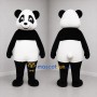 Custom Black and White Panda Mascot Costume Adult Full Body Suit for Zoo Events