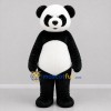 Custom Black and White Panda Mascot Costume Adult Full Body Suit for Wildlife Events
