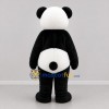 Custom Black and White Panda Mascot Costume Adult Full Body Suit for Wildlife Events