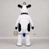 Custom Black and White Cow Mascot Costume Adult Full Body Suit for Farm Events