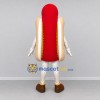 Custom Red and Tan Hot Dog Mascot Costume Adult Full Body Suit for Food Promotions