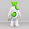 Custom Green and White Dog Mascot Costume Adult Full Body Suit for Sports Events