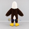 Custom Brown and White Bald Eagle Mascot Costume Adult Full Body Suit for Wildlife Events