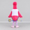 Custom Pink and White Flamingo Mascot Costume Adult Full Body Suit for Tropical Events