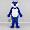 Custom Blue and White Mouse Mascot Costume Adult Full Body Suit for Children's Events