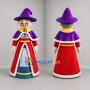 Custom Purple and Red Wizard Mascot Costume Adult Full Body Suit for Fantasy Events