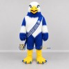 Custom Blue and White Eagle Mascot Costume Adult Full Body Suit for Sports Events