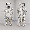 Custom Black and White Dalmatian Dog Mascot Costume Adult Full Body Suit for Pet Events