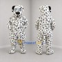 Custom Black and White Dalmatian Dog Mascot Costume Adult Full Body Suit for Pet Events