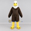 Custom Brown and White Bald Eagle Mascot Costume Adult Full Body Suit for Sports Events